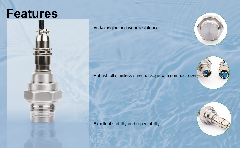 Hard Flat Diaphragm Sanitary Pressure Transmitter (2)