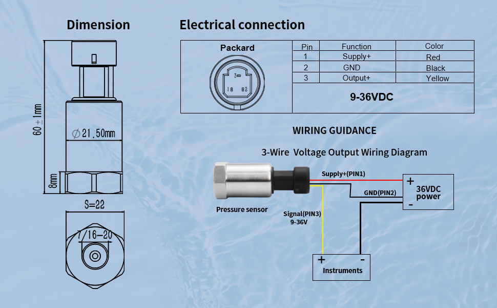 Refrigerant Pressure Transmitter- (5)