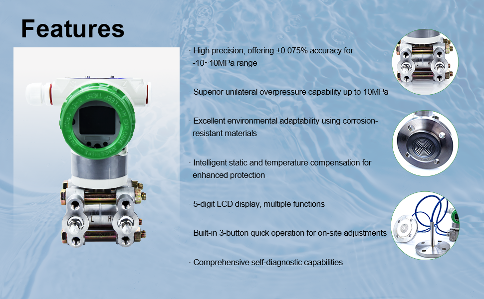 XDB606 Series Industrial Differential Pressure Transmitter